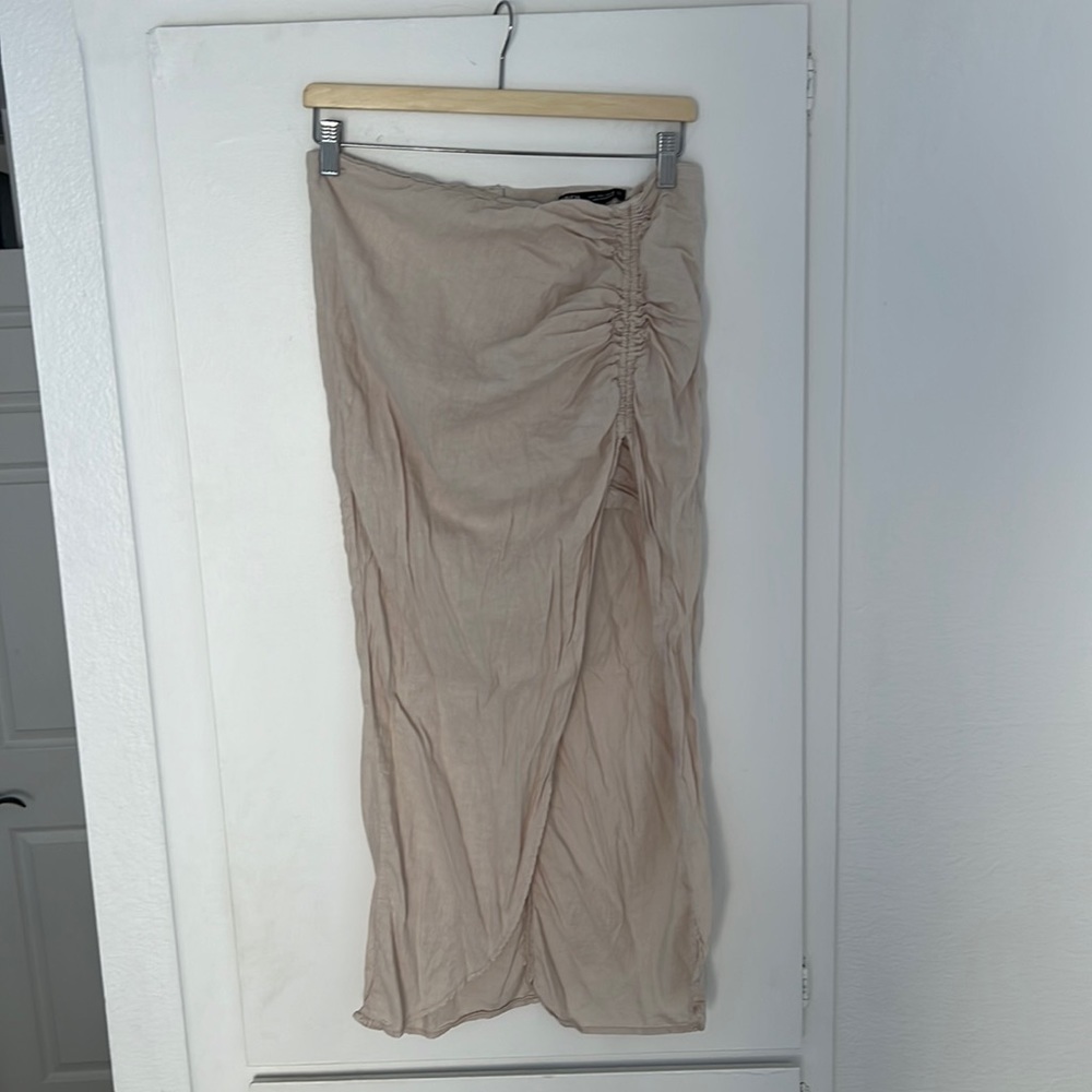 Zara linen skirt